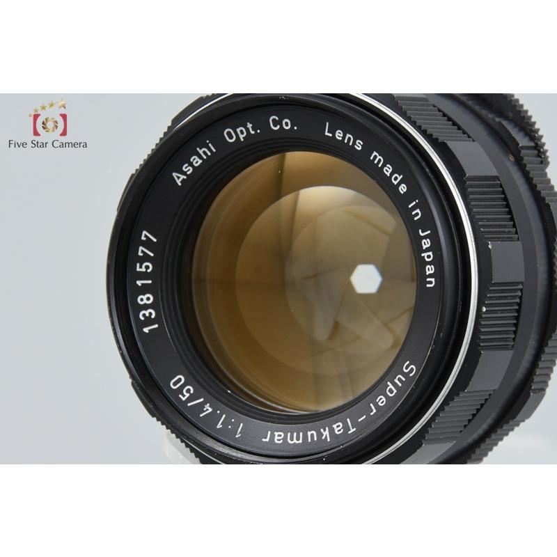 ペンタックス 【中古】PENTAX Super-Takumar 50mm f/1.4 前期型 8枚玉