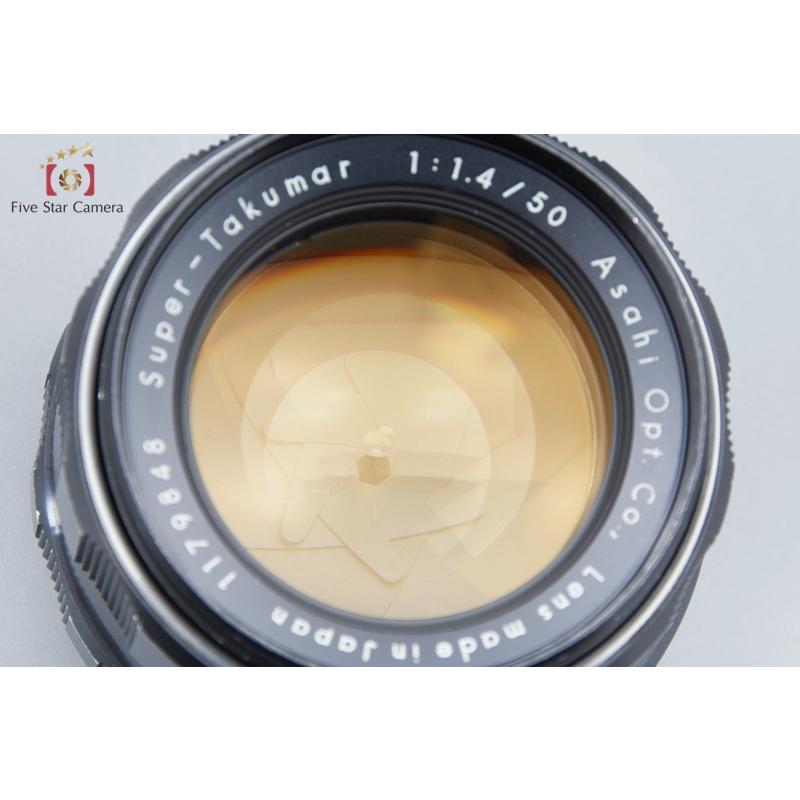 【中古】PENTAX ペンタックス Super-Takumar 50mm f/1.4 前期型 8枚玉 ペンタックス 【中古】PENTAX Super-Takumar 50mm f/1.4 前期型 8枚玉