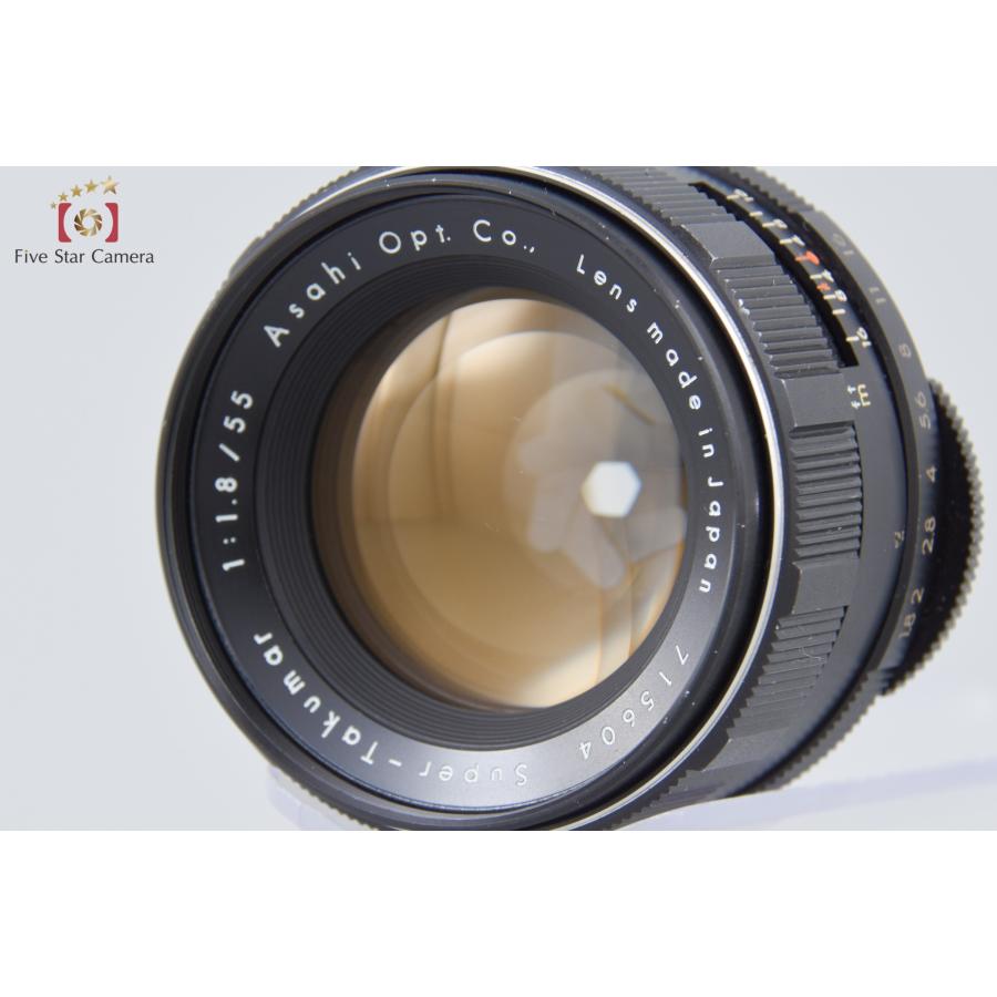 Pentax Super A+Super Takumar 55 1.8 完動美品 ペンタックス 【中古】PENTAX Super-Takumar 55mm f/1.8 初期型 : 中古