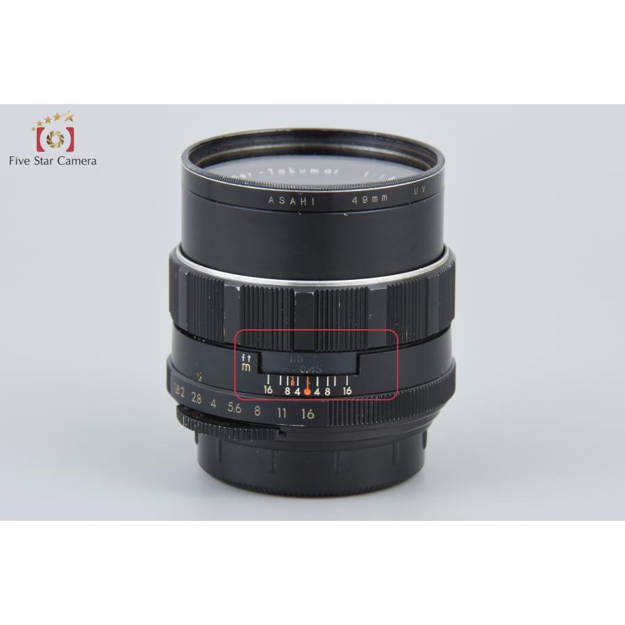 PENTAX Super Takumar 55mm F1.8 前期型 PENTAX Super Takumar 55mm f1.8 前期型 33032（トリウムレンズ
