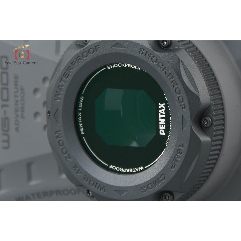 リコー 【中古】RICOH PENTAX ペンタックス WG-1000 グレー 防水 リコー 【中古】RICOH PENTAX ペンタックス WG-1000 グレー 防水