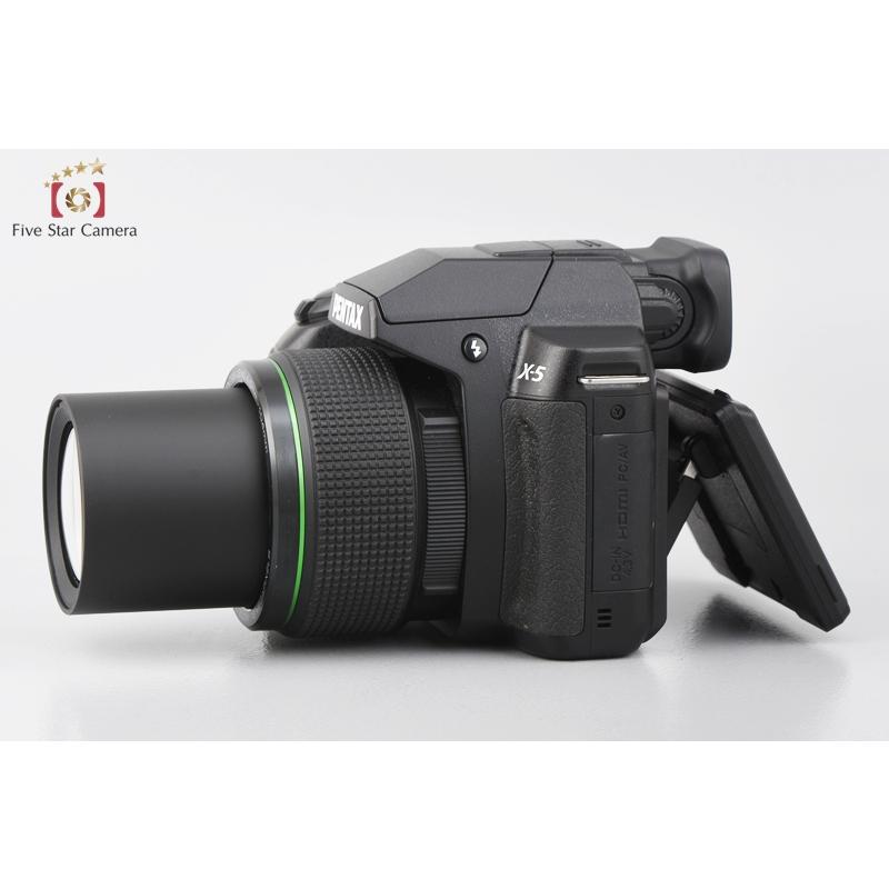 ペンタックス 【中古】PENTAX X-5 ブラック コンパクトデジタルカメラ