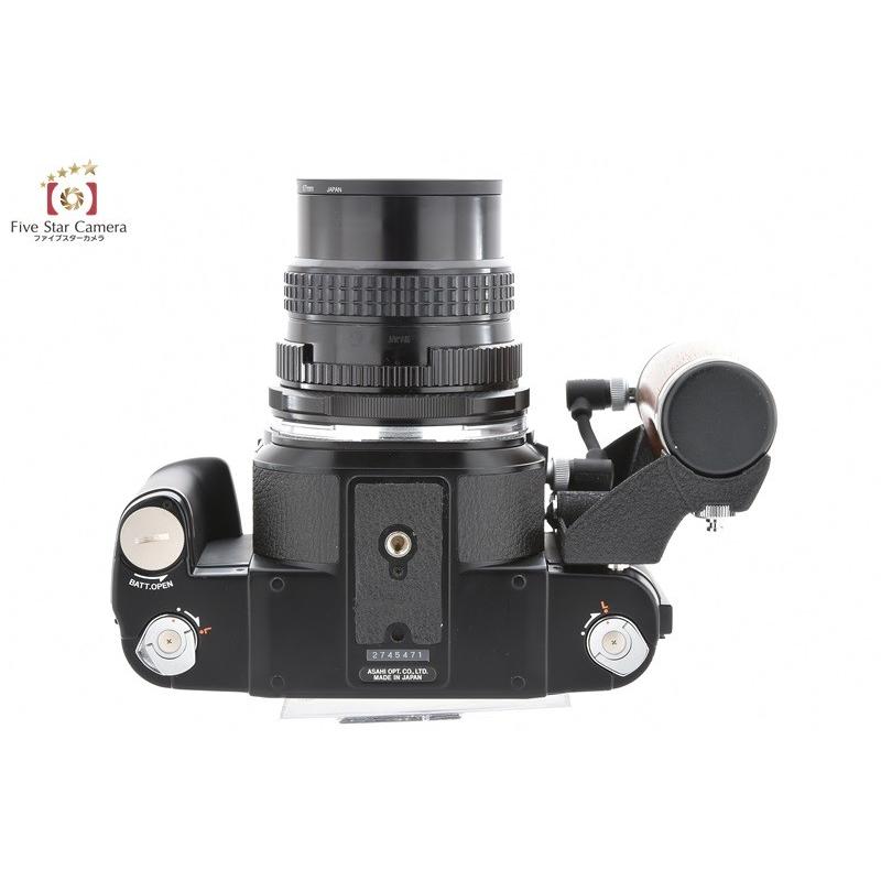 ペンタックス 【中古】PENTAX 67II ウッドグリップ付 + AEプリズム