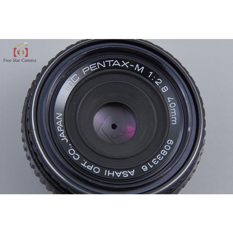 ペンタックス 【中古】PENTAX SMC M 40mm f/2.8 : 中古カメラの