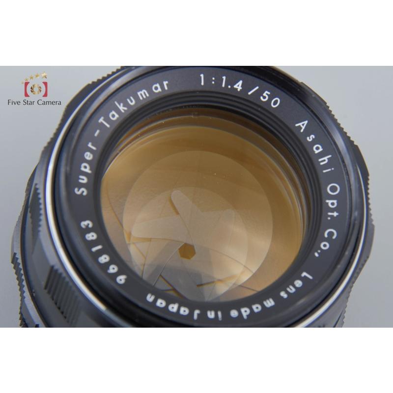 ペンタックス 【中古】PENTAX Super-Takumar 50mm f/1.4 前期型 ペンタックス 【中古】PENTAX Super-Takumar 50mm f/1.4 前期型