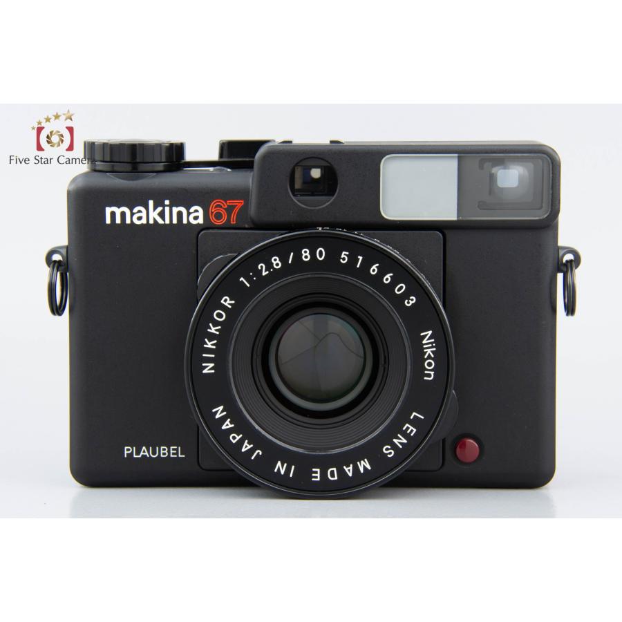 中古】PLAUBEL プラウベル makina 67 中判フィルムカメラ : 中古カメラ