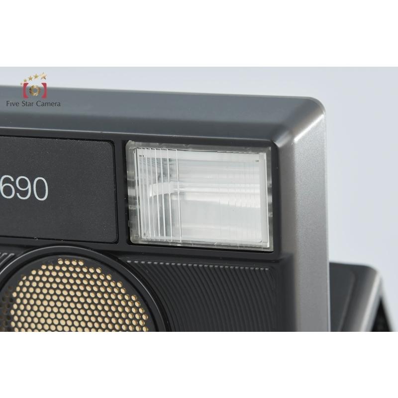 Polaroid ポラロイド 690 フィルムカメラ 黒 中古】Polaroid ポラロイド 690 インスタントフィルムカメラ 元