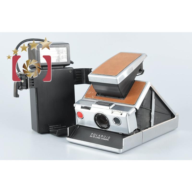 中古】Polaroid ポラロイド SX-70 ブラウン インスタントフィルム 