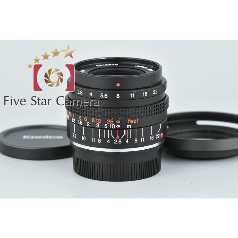 中古 Konica コニカ M Hexanon 28mm F 2 8 ライカmマウント Renew Konica Mhexanon 28 0412 中古カメラのファイブスターカメラ 通販 Yahoo ショッピング