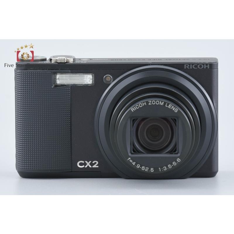 RICOH CX2 デジタルカメラ ズームレンズ付き 中古動作品　状態良品 リコー（RICOH） 【中古】RICOH CX2 ブラック コンパクトデジタル