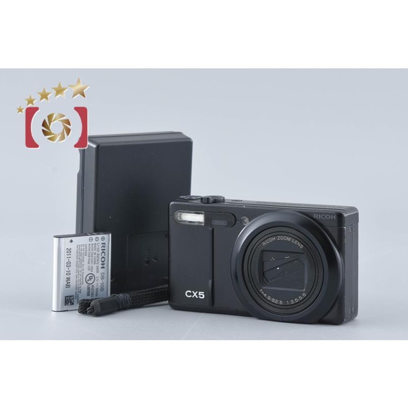 リコー（RICOH） 【中古】RICOH CX5 ブラック コンパクトデジタル