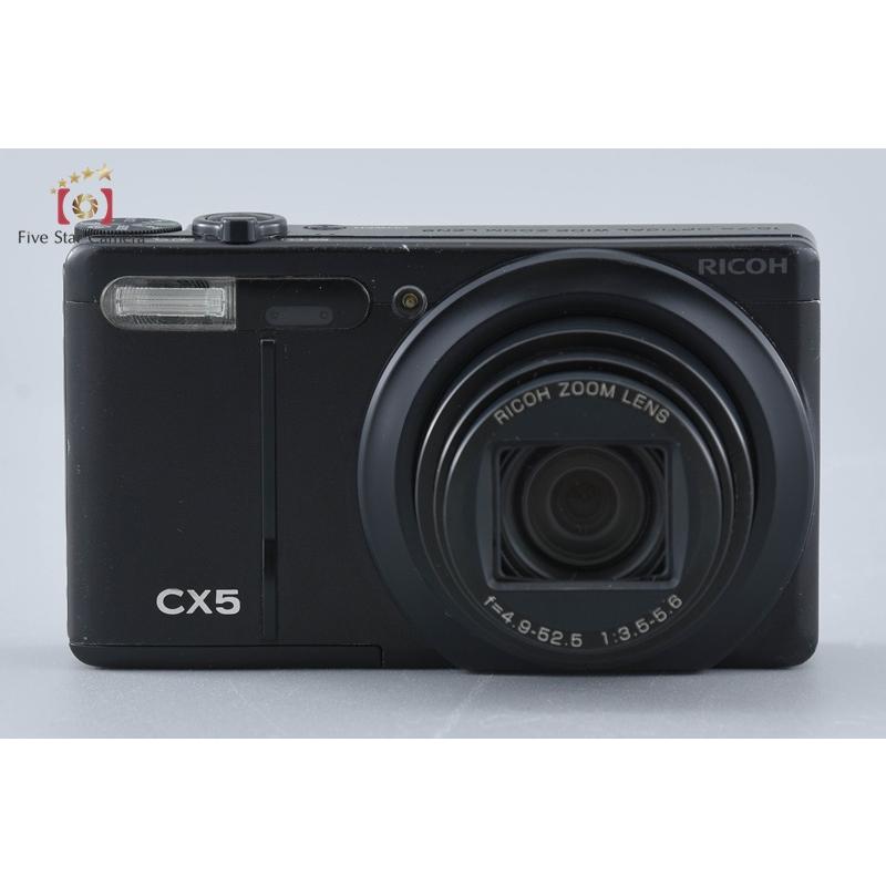 リコー（RICOH） 【中古】RICOH CX5 ブラック コンパクトデジタル
