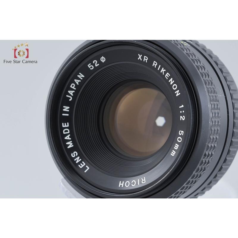 【中古】RICOH リコー XR RIKENON 50mm f/2 ペンタックスKマウント リコー（RICOH） 【中古】RICOH XR RIKENON 50mm f/2 ペンタックスK