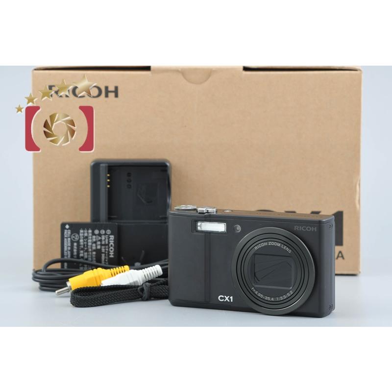 RICOH CX1 コンパクトデジタルカメラ　中古　動作可能 リコー 【開封未使用品】RICOH CX1 ブラック コンパクトデジタル