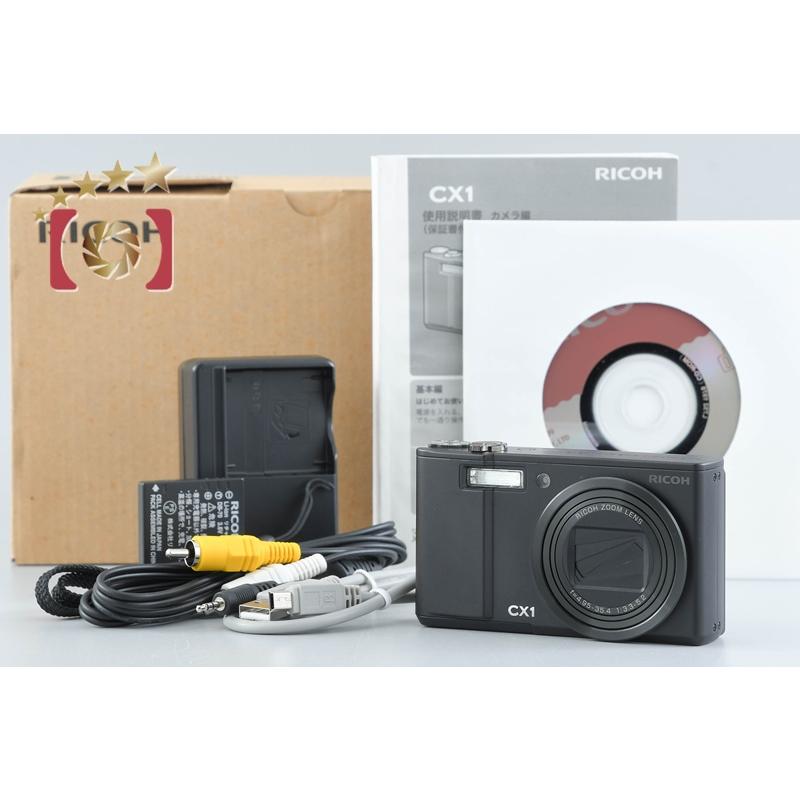 リコー 【中古】RICOH CX1 ブラック コンパクトデジタルカメラ