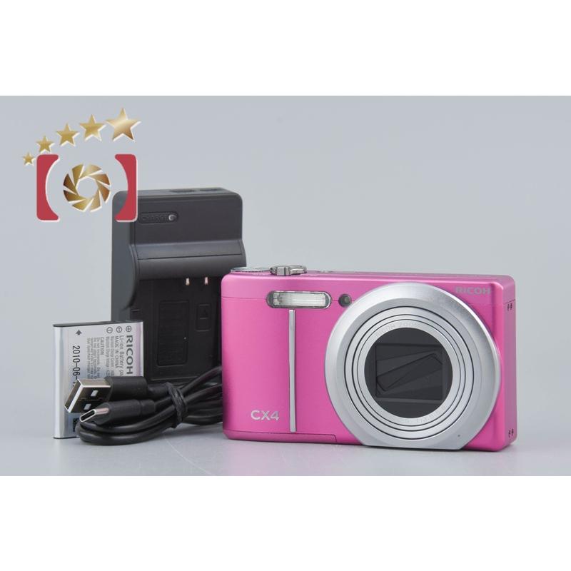 リコー（RICOH） 【中古】RICOH CX4 ピンク コンパクトデジタルカメラ