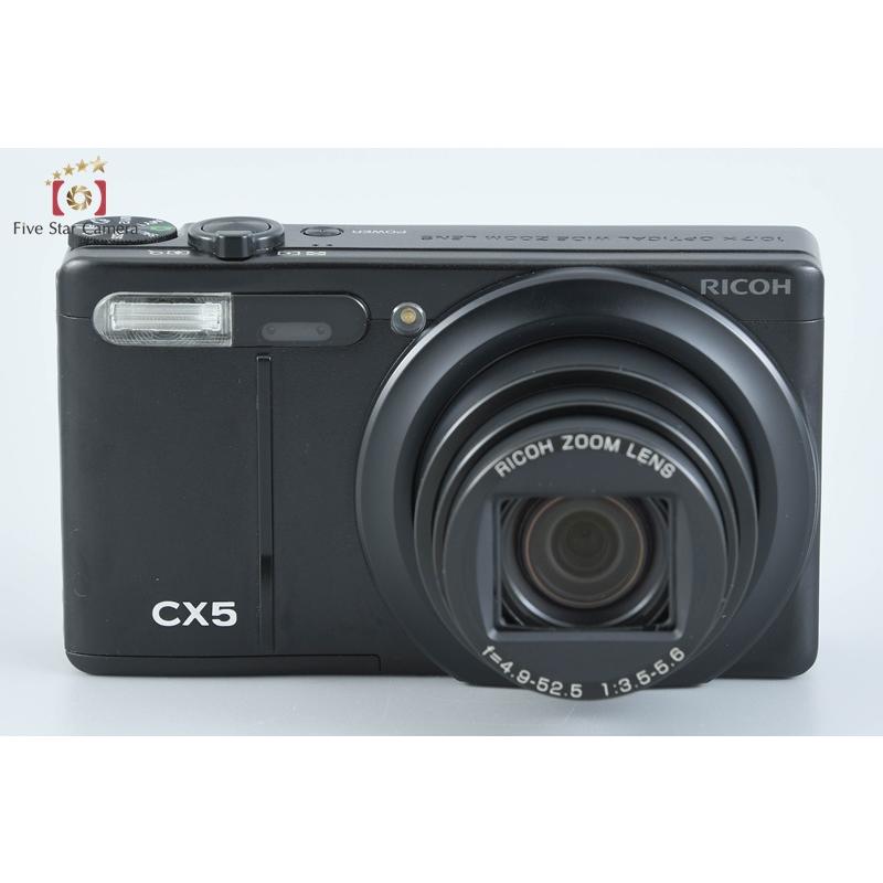 リコー（RICOH） 【中古】RICOH CX5 ブラック コンパクトデジタル