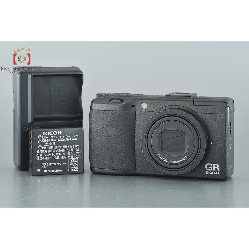 【中古】RICOH リコー GR DIGITAL III コンパクトデジタルカメラ : ricoh-gr-digital-iii-0902- :  中古カメラのファイブスターカメラ - 通販 - Yahoo!ショッピング