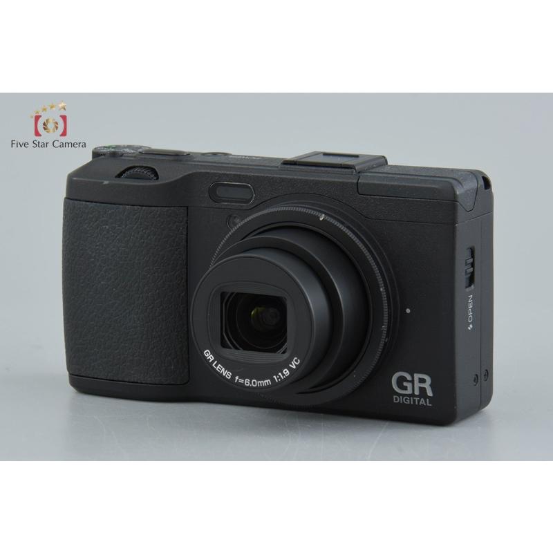 リコー（RICOH） 【中古】RICOH GR DIGITAL IV ブラック コンパクト