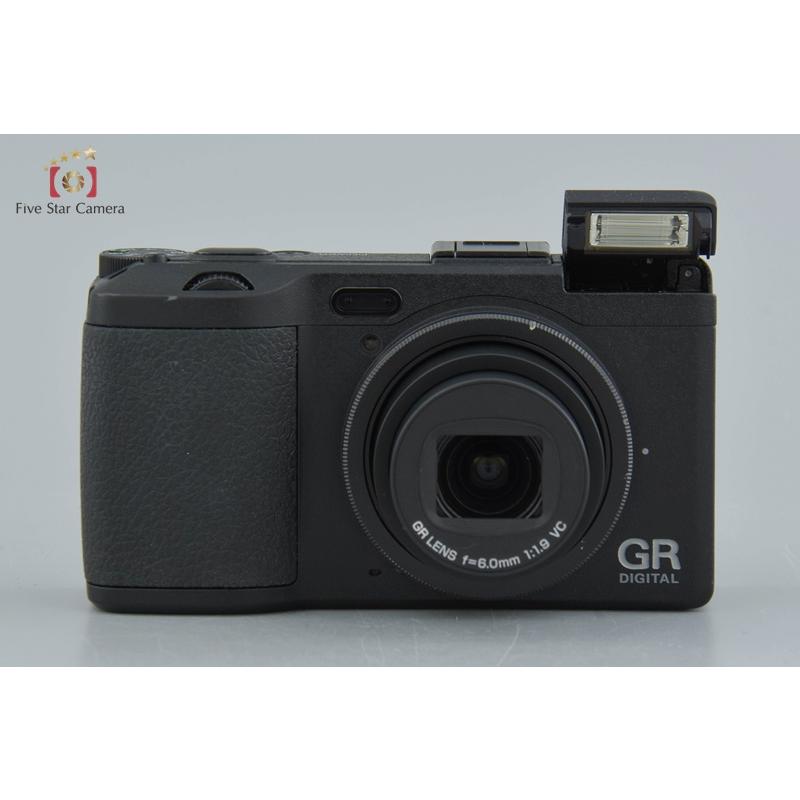 リコー（RICOH） 【中古】RICOH GR DIGITAL IV ブラック コンパクト