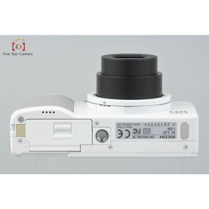 リコー 【中古】RICOH GR DIGITAL IV ホワイトエディション リコー 【中古】RICOH GR DIGITAL IV ホワイトエディション