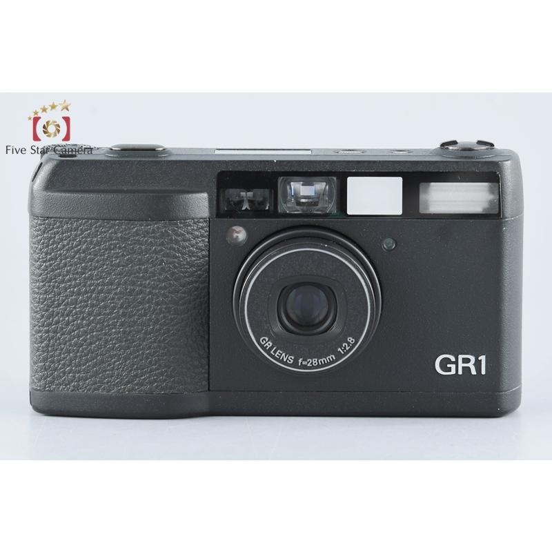 RICHO GR1 黒色 コンパクトフィルムカメラ未使用品当時物 リコー（RICOH） 【中古】RICOH GR1 ブラック コンパクトフィルム
