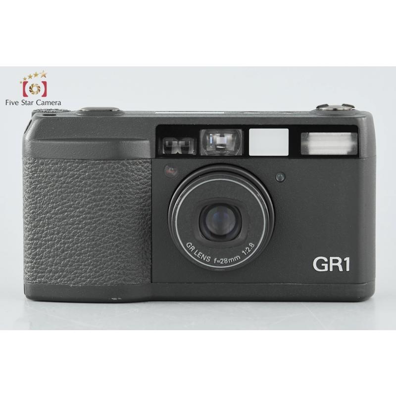 Ricoh GR1 Black リコー コンパクト フィルムカメラ ブラック リコー 【中古】RICOH GR1 ブラック コンパクトフィルムカメラ