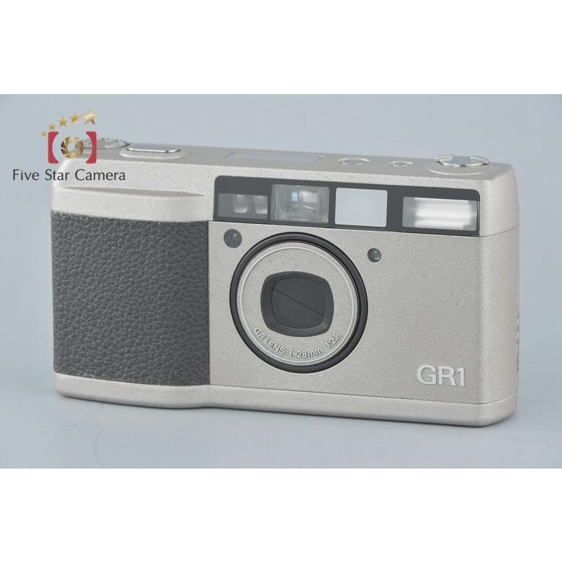 中古】RICOH リコー GR1 シルバー コンパクトフィルムカメラ : ricoh