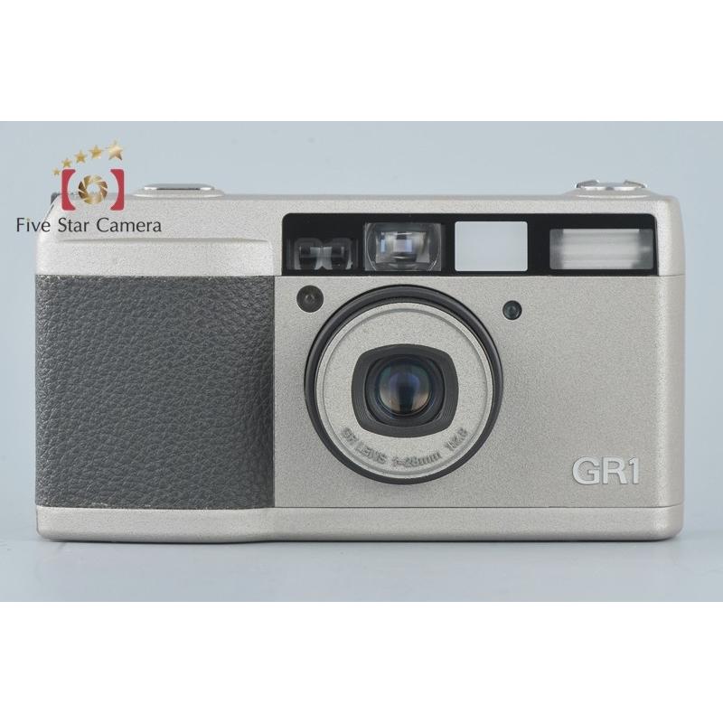 リコー 【中古】RICOH GR1 シルバー コンパクトフィルムカメラ リコー 【中古】RICOH GR1 シルバー コンパクトフィルムカメラ