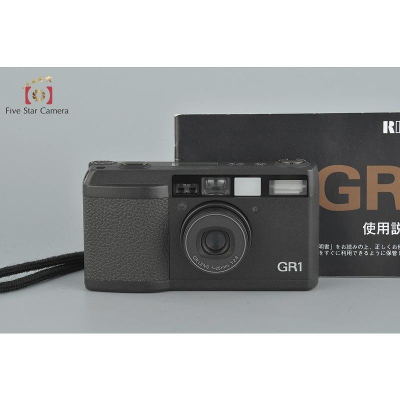 中古】RICOH リコー GR1 ブラック コンパクトフィルムカメラ : ricoh