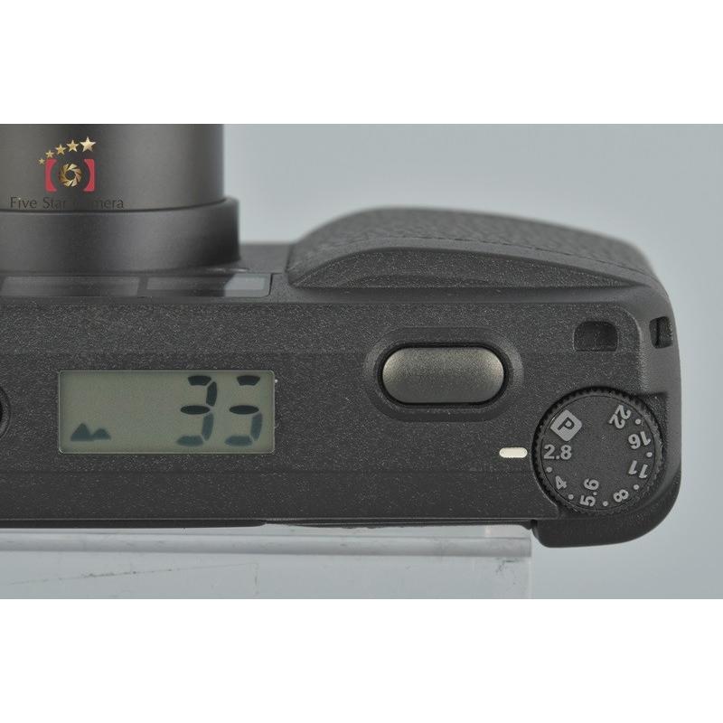 リコー 【中古】RICOH GR1 ブラック コンパクトフィルムカメラ リコー 【中古】RICOH GR1 ブラック コンパクトフィルムカメラ