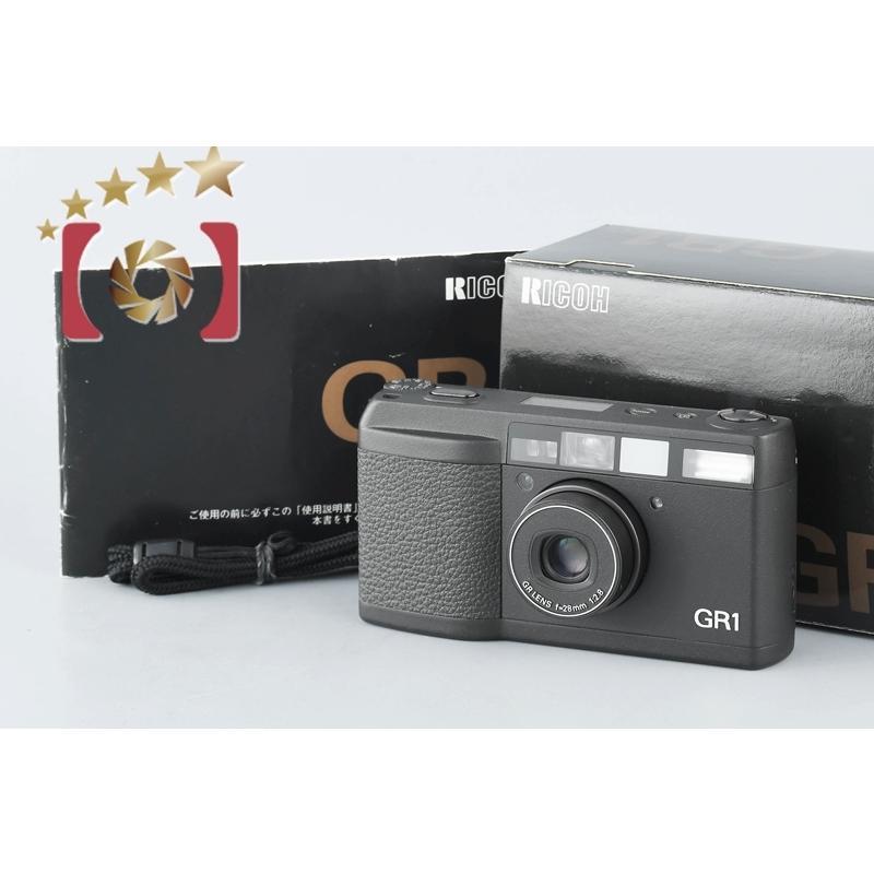 RICHO GR1 黒色 コンパクトフィルムカメラ未使用品当時物 リコー GR1 (GR1s、GR1V、GR21)｜買取価格上昇中の異色の高級