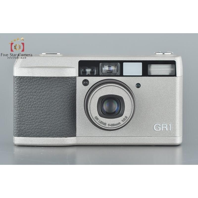 リコー RICOH GR1 コンパクトフィルムカメラ リコー（RICOH） 【中古】RICOH GR1 シルバー コンパクトフィルム