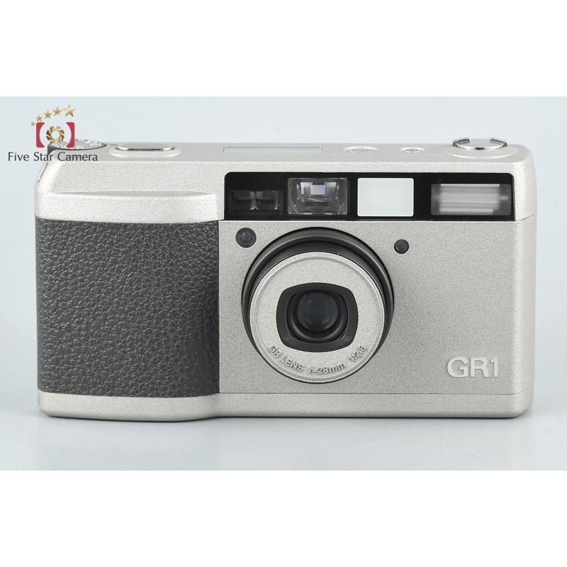 B22美品　リコー　RICOH GR1 グレー　コンパクトフィルムカメラ 第5回フィルムカメラを始めよう！GRの歴史はここから始まった