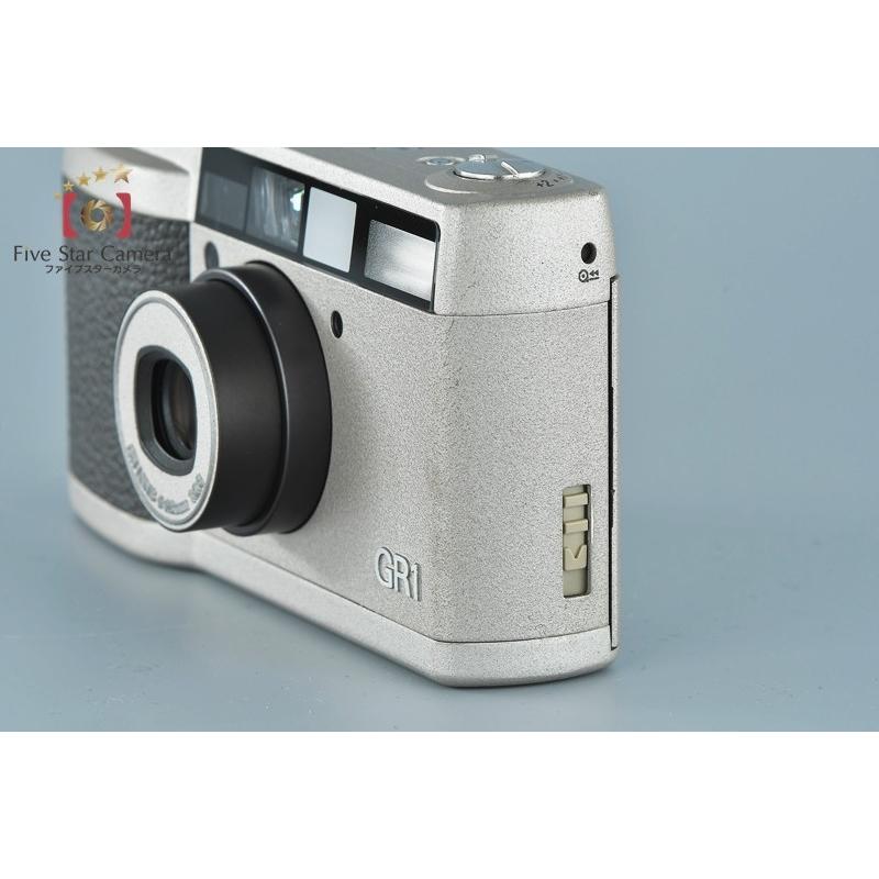 リコー 【中古】RICOH GR1 シルバー コンパクトフィルムカメラ リコー 【中古】RICOH GR1 シルバー コンパクトフィルムカメラ