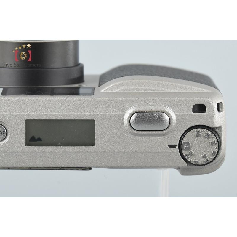 リコー 【中古】RICOH GR1 シルバー コンパクトフィルムカメラ リコー 【中古】RICOH GR1 シルバー コンパクトフィルムカメラ