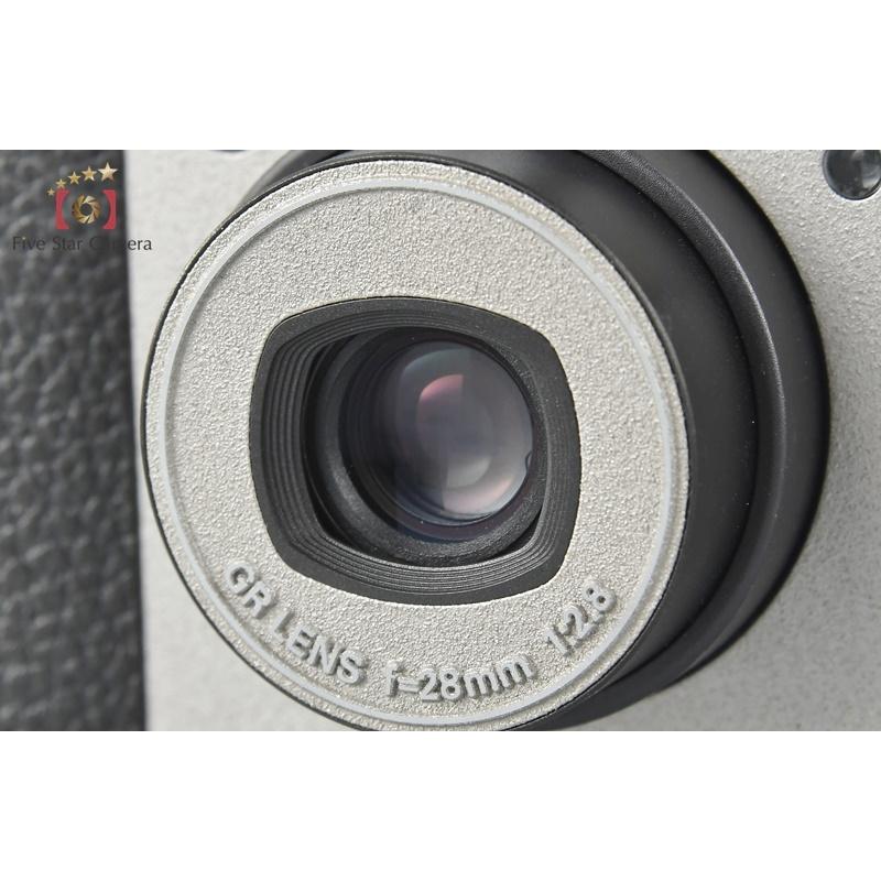 リコー 【中古】RICOH GR1 シルバー コンパクトフィルムカメラ リコー 【中古】RICOH GR1 シルバー コンパクトフィルムカメラ