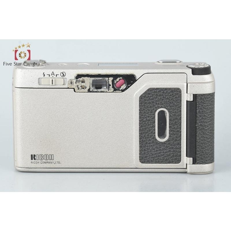 リコー 【中古】RICOH GR1 シルバー コンパクトフィルムカメラ リコー 【中古】RICOH GR1 シルバー コンパクトフィルムカメラ