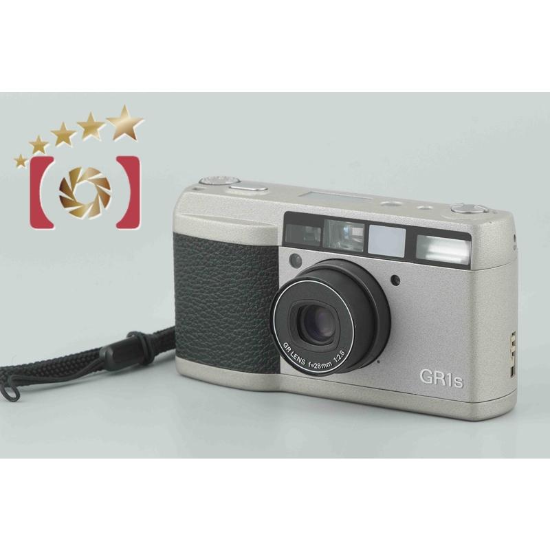 中古品 RICOH リコー GR1s コンパクト フィルムカメラ リコー（RICOH） 【中古】RICOH GR1S ブラック コンパクトフィルム