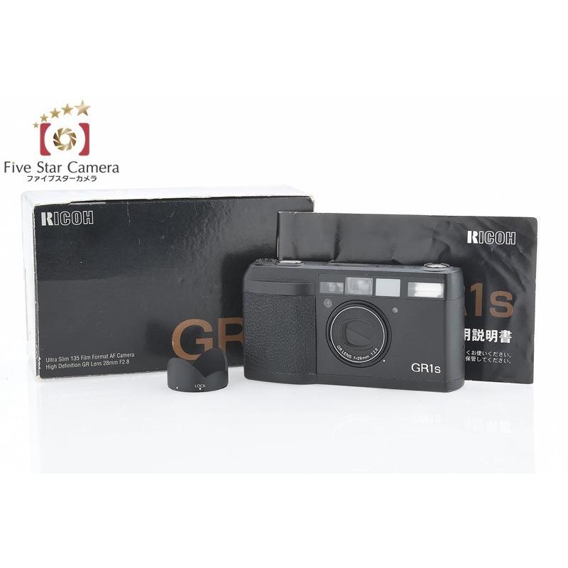 中古】RICOH リコー GR1s ブラック コンパクトフィルムカメラ : ricoh 