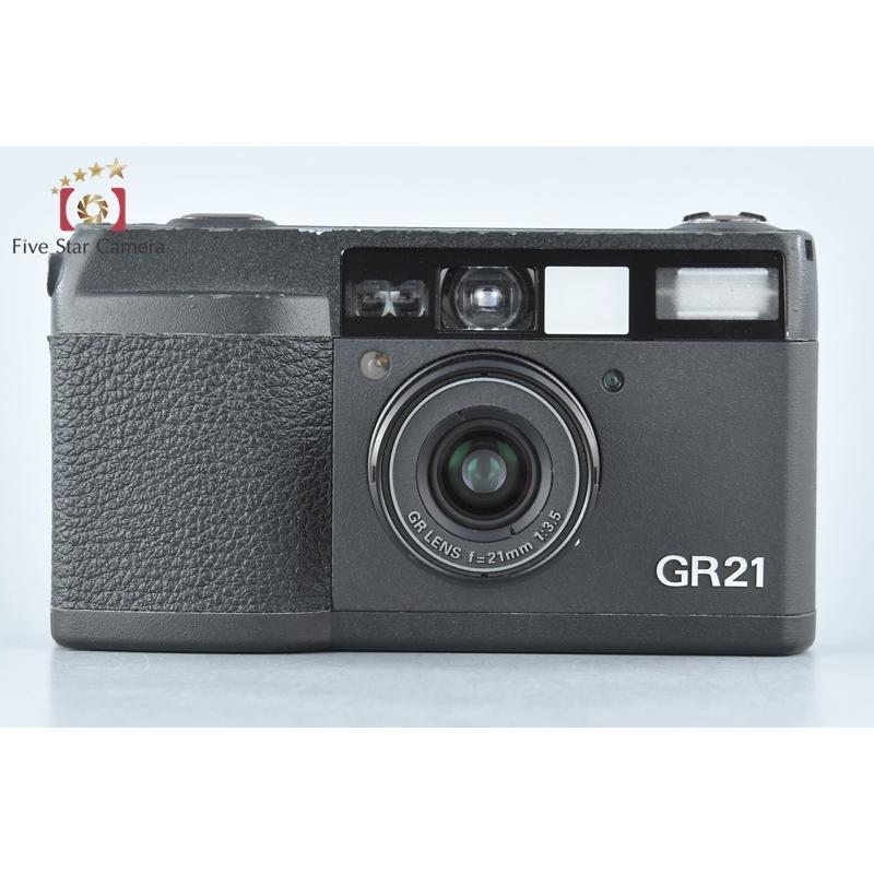 リコー 【中古】RICOH GR21 コンパクトフィルムカメラ : 中古 リコー 【中古】RICOH GR21 コンパクトフィルムカメラ : 中古