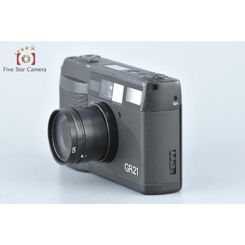 リコー 【中古】RICOH GR21 コンパクトフィルムカメラ : 中古 リコー 【中古】RICOH GR21 コンパクトフィルムカメラ : 中古