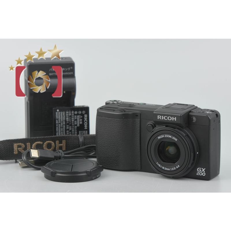 リコー 【中古】RICOH GX200 コンパクトデジタルカメラ : 中古 リコー 【中古】RICOH GX200 コンパクトデジタルカメラ : 中古
