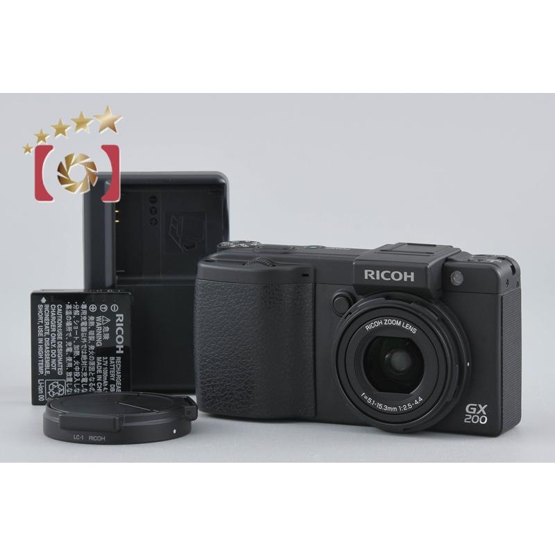 RICOH GX200 コンパクトデジタルカメラ　中古品 リコー（RICOH） 【中古】RICOH GX200 コンパクトデジタルカメラ