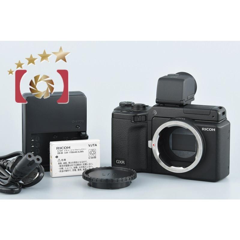 リコー 【中古】RICOH GXR + VF-2 ビューファインダー A12 リコー 【中古】RICOH GXR + VF-2 ビューファインダー A12