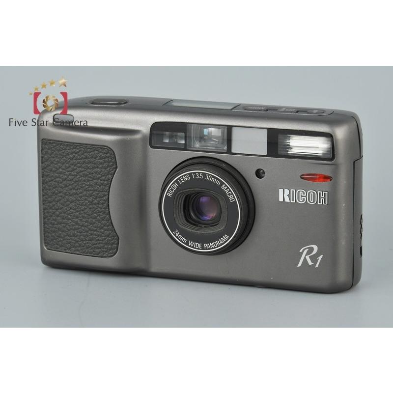 リコー 【中古】RICOH R1 ブラック コンパクトフィルムカメラ