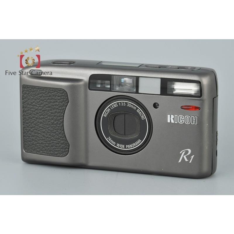 リコー 【中古】RICOH R1 ブラック コンパクトフィルムカメラ