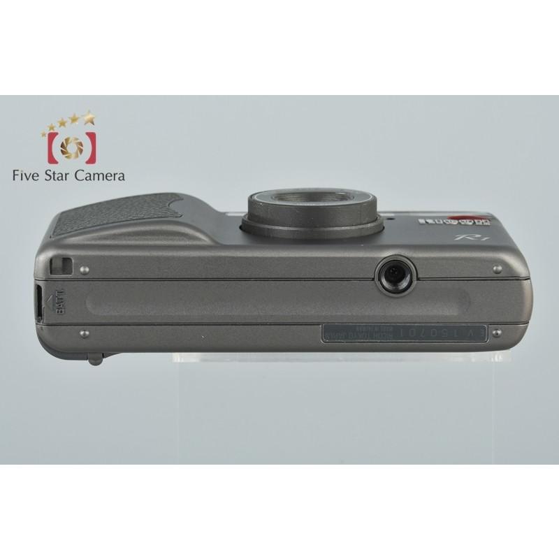 リコー 【中古】RICOH R1 ブラック コンパクトフィルムカメラ