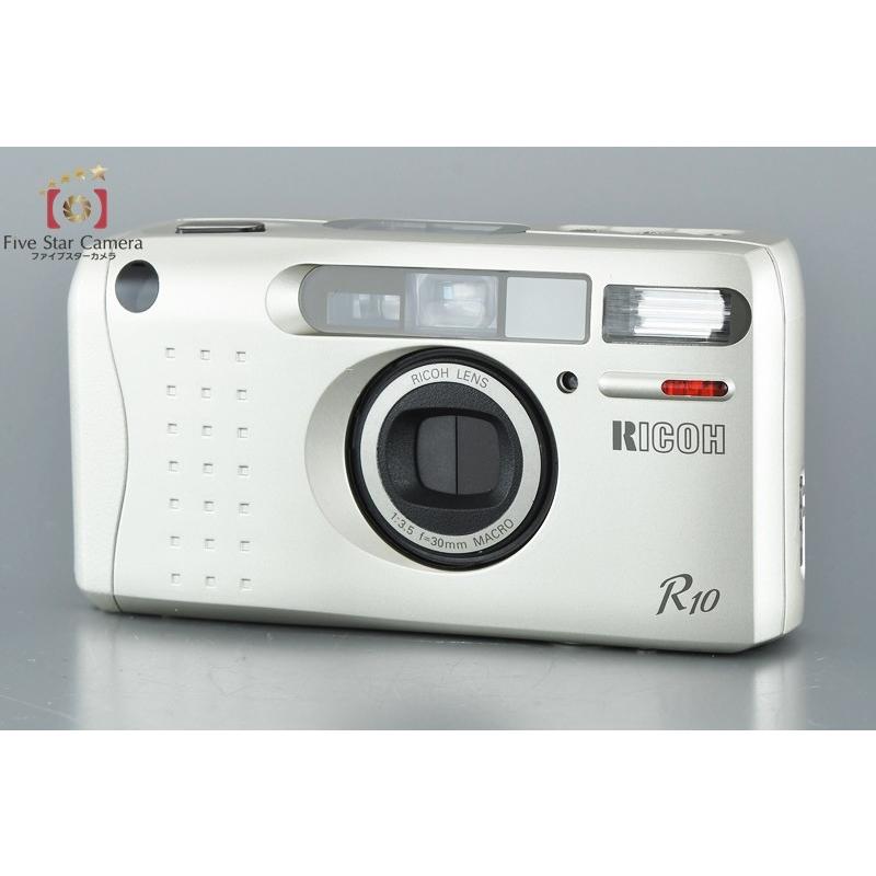 リコー 【中古】RICOH R10 シルバー コンパクトフィルムカメラ リコー 【中古】RICOH R10 シルバー コンパクトフィルムカメラ