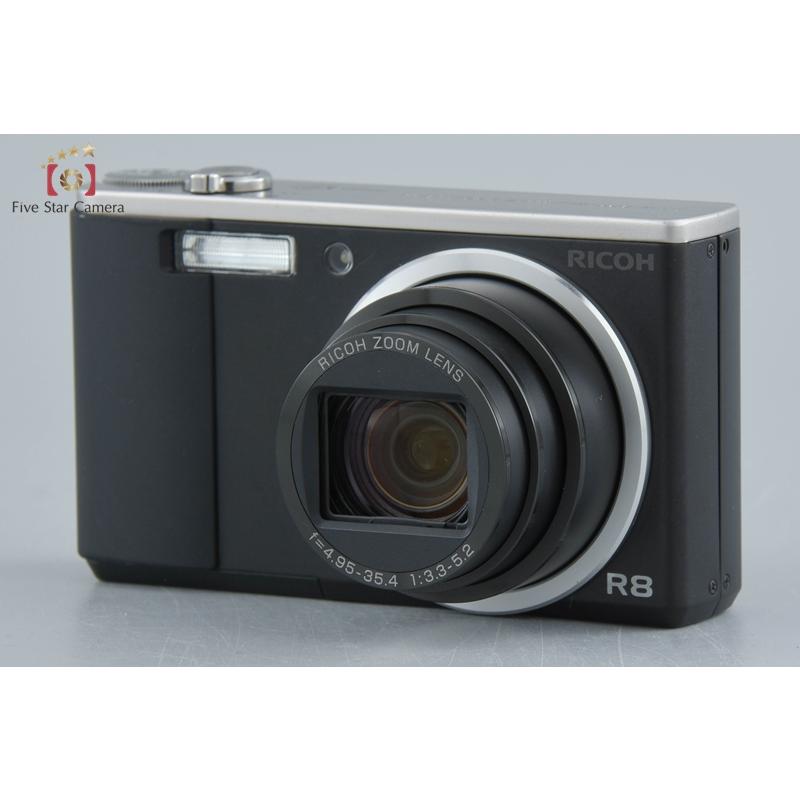 【動作品】中古美品　RICOH R8 リコー（RICOH） 【中古】RICOH R8 ブラック コンパクトデジタルカメラ
